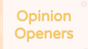 Video thumbnail: M3 Opinion Openers