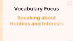 Video thumbnail: M6 Vocabulary Focus
