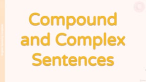 Video thumbnail: M6 Compound and Complex Sentences