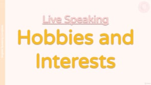 Video thumbnail: M6 Live Speaking Focus