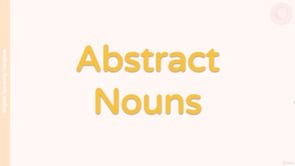 Video thumbnail: M10 Abstract Nouns