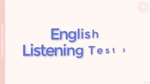 Video thumbnail: M12 Listening Test