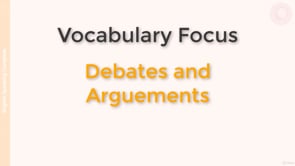 Video thumbnail: M15 Vocabulary Focus