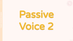 Video thumbnail: M15 Passive Voice Part 2