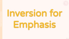 Video thumbnail: M15 Inversion for Emphasis