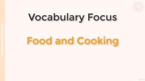 Video thumbnail: M17 Vocabulary Focus