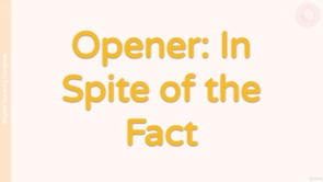 Video thumbnail: M19 In spite of the Fact