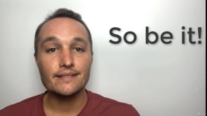 Video thumbnail: EL 1 so be it
