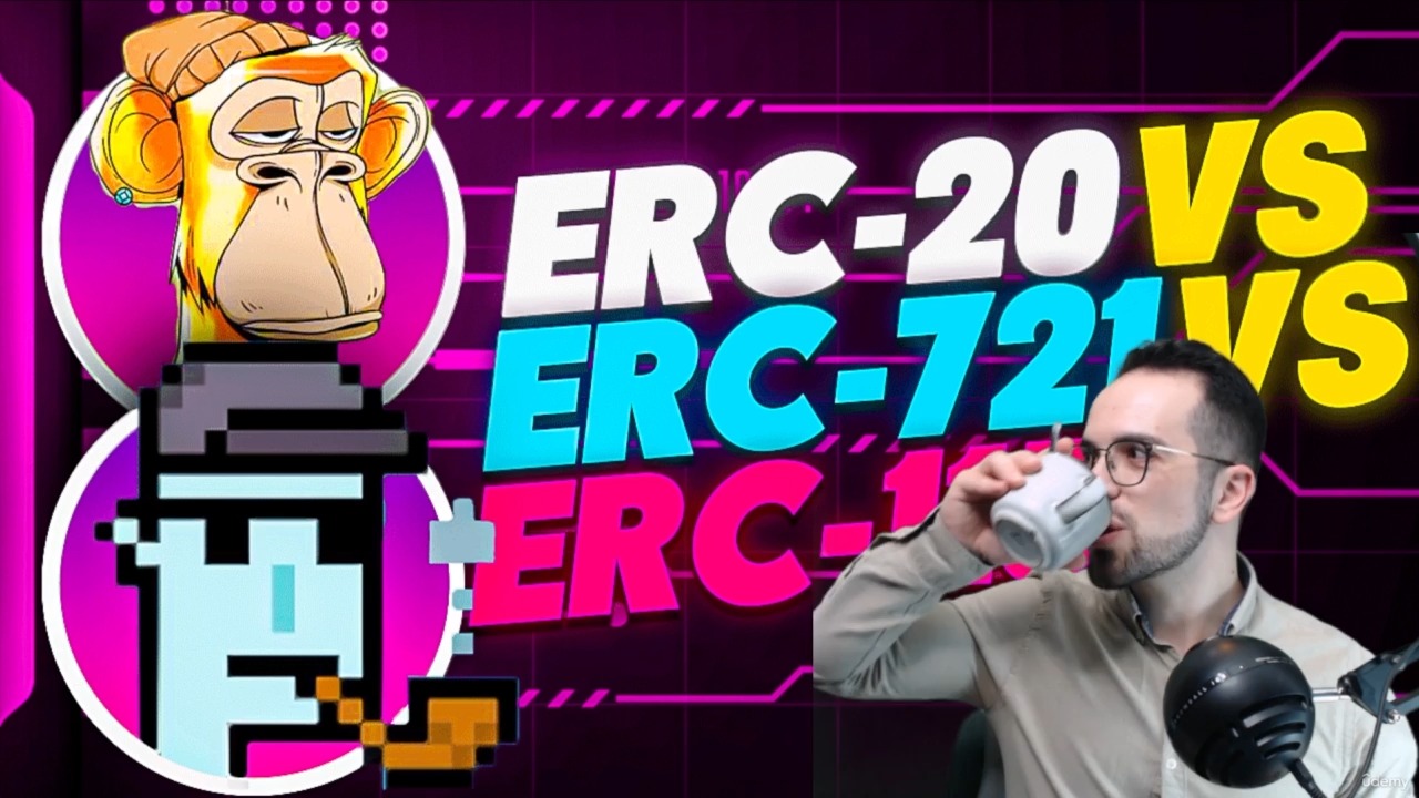 12. ERC-20 VS ERC-721 VS ERC1155 (NEW)