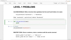 Video thumbnail: 012 Function Practice - Solutions Level One