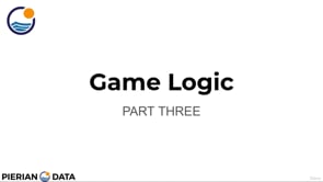 Video thumbnail: 007 Game Logic - Part Three