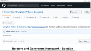 Video thumbnail: 003 Generators Homework Solutions