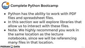 Video thumbnail: 001 Introduction to PDFs and Spreadsheets with Python