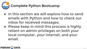 Video thumbnail: 001 Introduction to Emails with Python