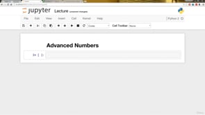 Video thumbnail: 001 Advanced Numbers