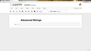 Video thumbnail: 002 Advanced Strings