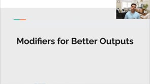 Video thumbnail: Modifiers for Better Outputs