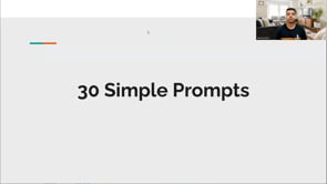 Video thumbnail: 30 Simple Prompt Starters