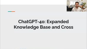 Video thumbnail: ChatGPT-4o: Expanded Knowledge Base and Cross