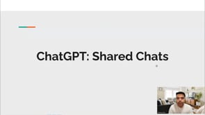 Video thumbnail: ChatGPT: Shared Chats