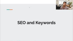 Video thumbnail: SEO and Keywords