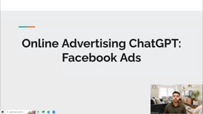 Video thumbnail: Online Advertising ChatGPT: Facebook Ads