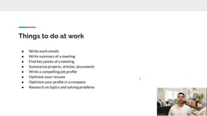 Video thumbnail: Introduction to Office productivity with ChatGPT