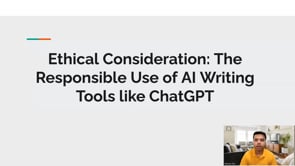 Video thumbnail: Ethical Considerations