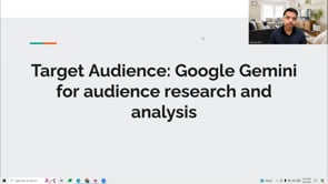 Video thumbnail: Google Gemini for audience research and analysis