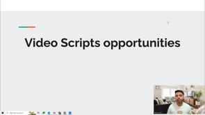 Video thumbnail: Video Scripts opportunities