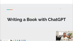 Video thumbnail: Writing a Book with ChatGPT
