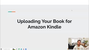 Video thumbnail: Uploading Your Book for Amazon Kindle
