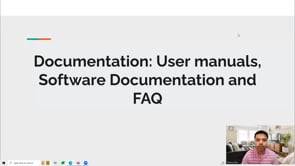 Video thumbnail: Documentation: User manuals, Software Documentation and FAQ