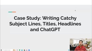Video thumbnail: Writing Catchy Subject Lines, Titles, Headlines