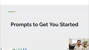 Video thumbnail: Prompts to Get You Started