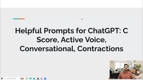 Video thumbnail: Helpful Prompts for ChatGPT