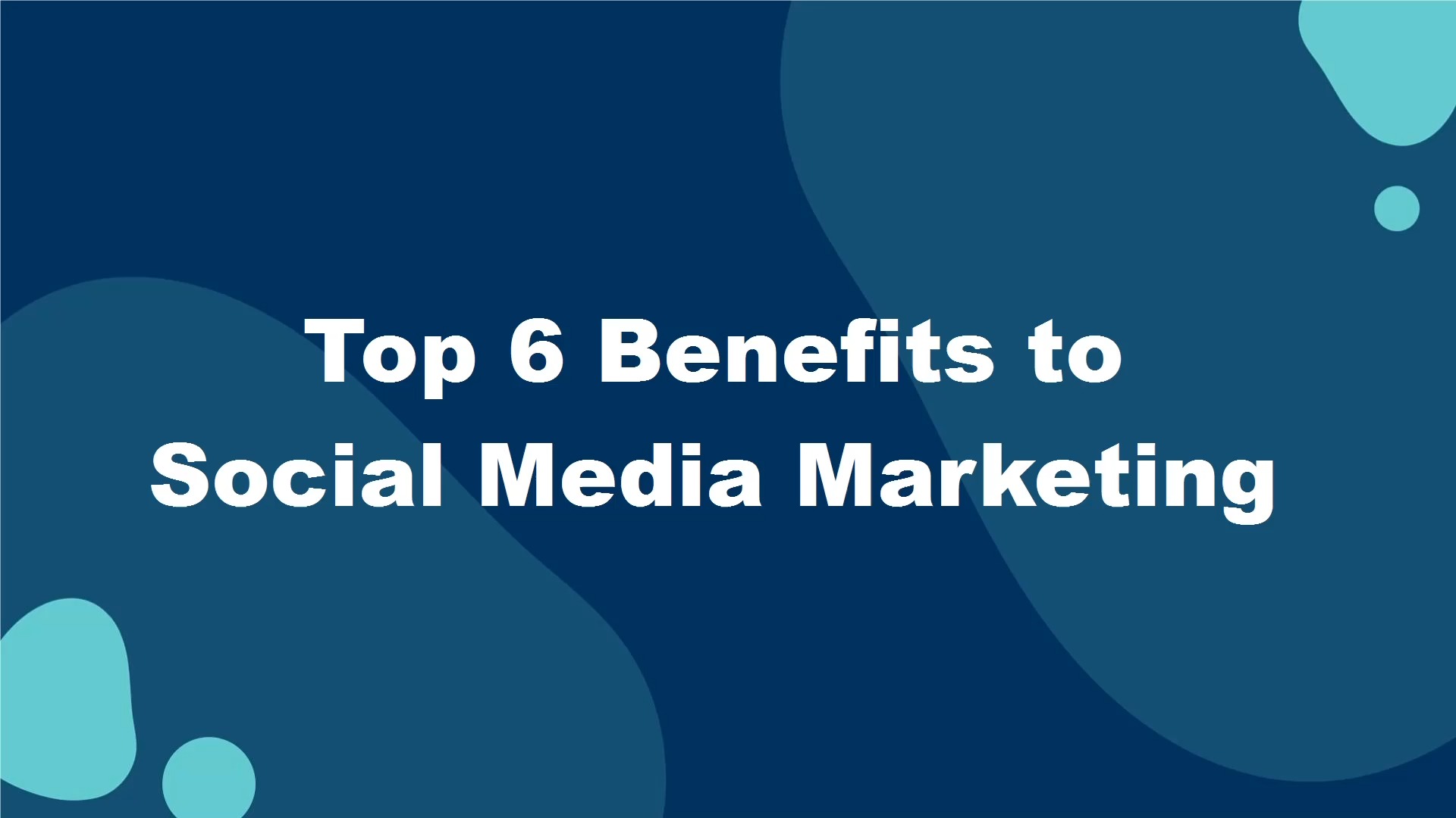 Benefits of Social Media Marketing