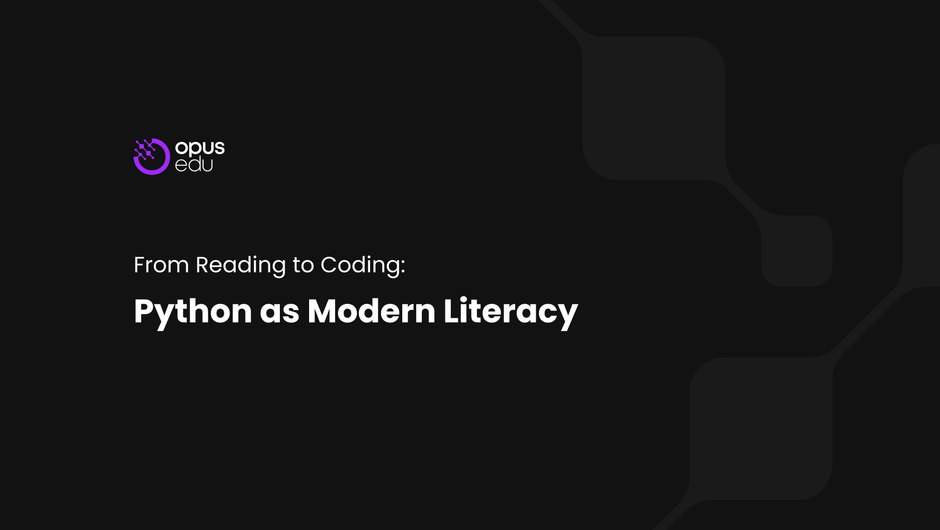 From Reading to Coding: Python as Modern Literacy