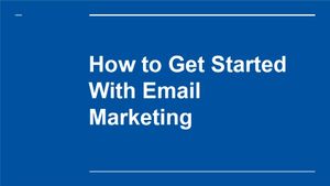 Video thumbnail: Mod. 7 - How to Get Started With Email Marketing