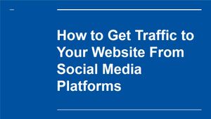 Video thumbnail: Mod. 8 - How to Get Website Traffic from Social Platforms
