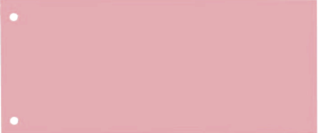 Scheidingsstrook Oxford smal 240x105mm 190gr roze