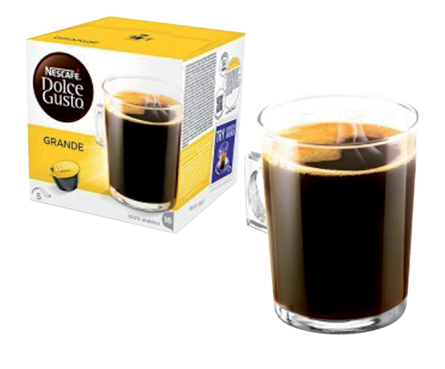 Koffiecups Dolce Gusto Grande 16 stuks