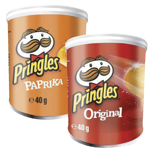 Chips pringles paprika 40gr