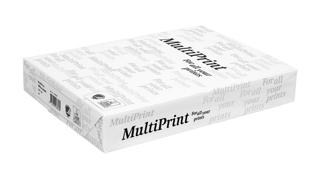 Kopieerpapier Multiprint A4 75gr wit 500vel