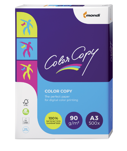 Laserpapier Color Copy A3 90gr wit 500vel