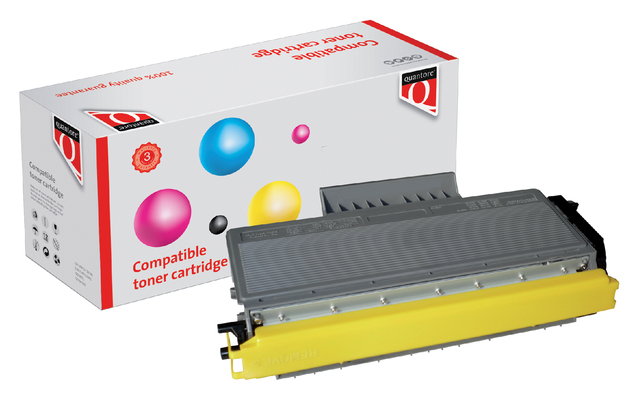 Toner Quantore alternatief tbv Brother TN-3230BK zwart