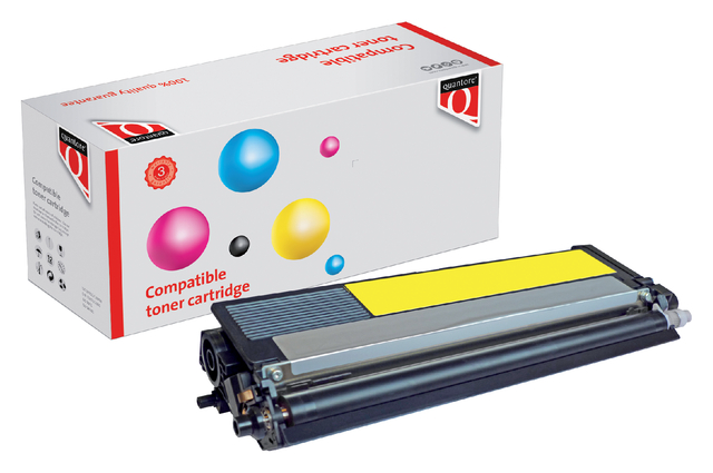 Toner Quantore alternatief tbv Brother TN-326Y geel