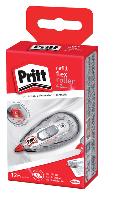 Correctieroller Pritt  4.2mmx12m flex navulbaar