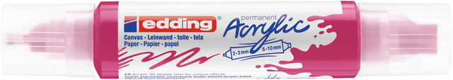 Acrylmarker edding e-5400 3D double liner telemagenta