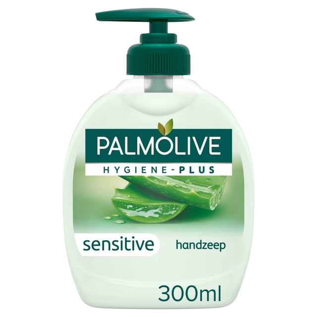 Handzeep Palmolive Plus Sensitive met Aloe Milde Verzorging 300ml